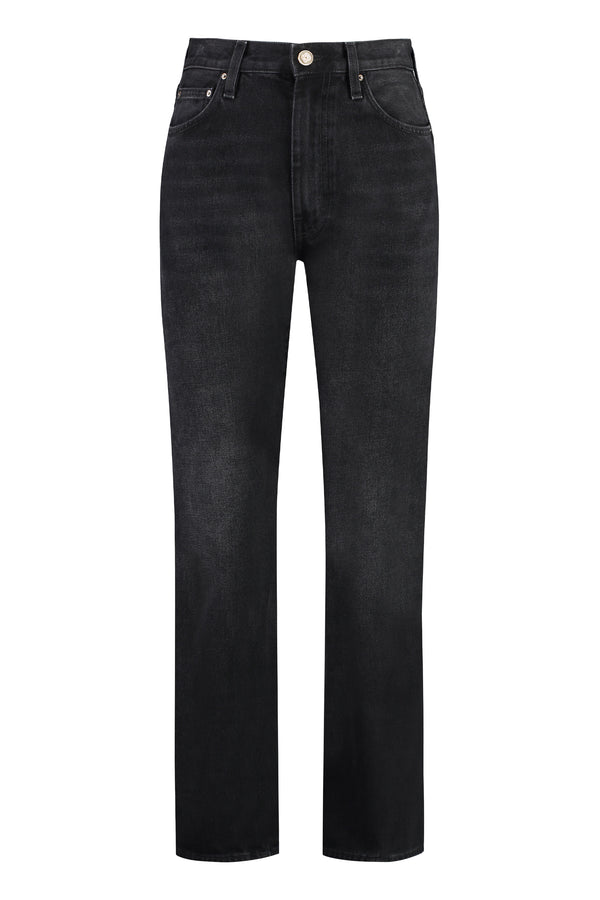 Twisted Seam 5-pocket straight-leg jeans-0